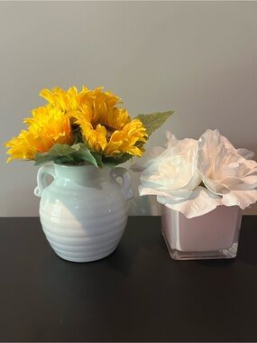 Floral Home Decor, Set of 2.